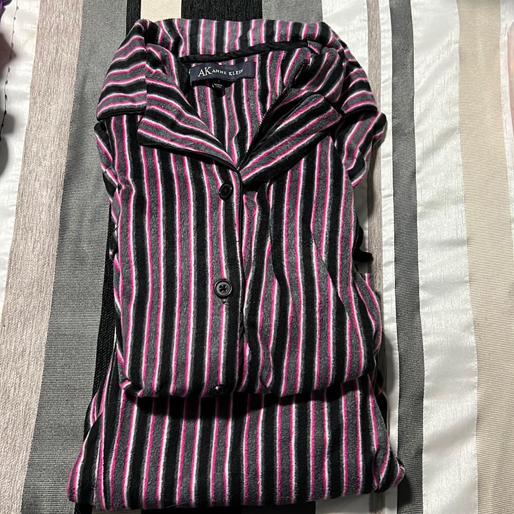 Ann Klein Long Sleeve Pajama Set